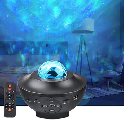 LED Star Night Lamp Projector with Remote Control