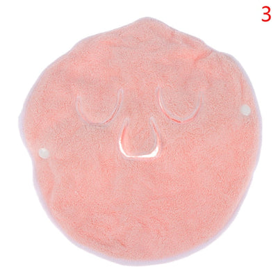 Reusable Face Towels Cold/Hot Compress Facial Mask Beauty Tools Thickened Coral Fleece Towel For Women Skin Care Moisturizing