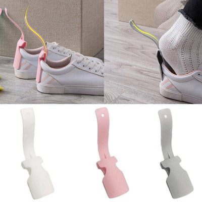 1PC Lazy Shoe Helper Unisex Wear Shoe Horn Helper Shoehorn Shoe Easy on and off Shoe Sturdy Slip Aid Tool Shoe Horn Shoe Lifter