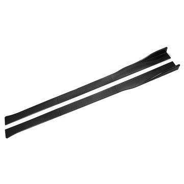 Carbon Fiber Pair of Car Side Skirt Extensions Splitters For LEXUS Infiniti