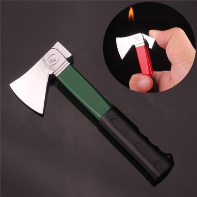 1pcs creative fashion mini metal lighter butane gas inflatable cigarettes tool Funny model smoking gift military