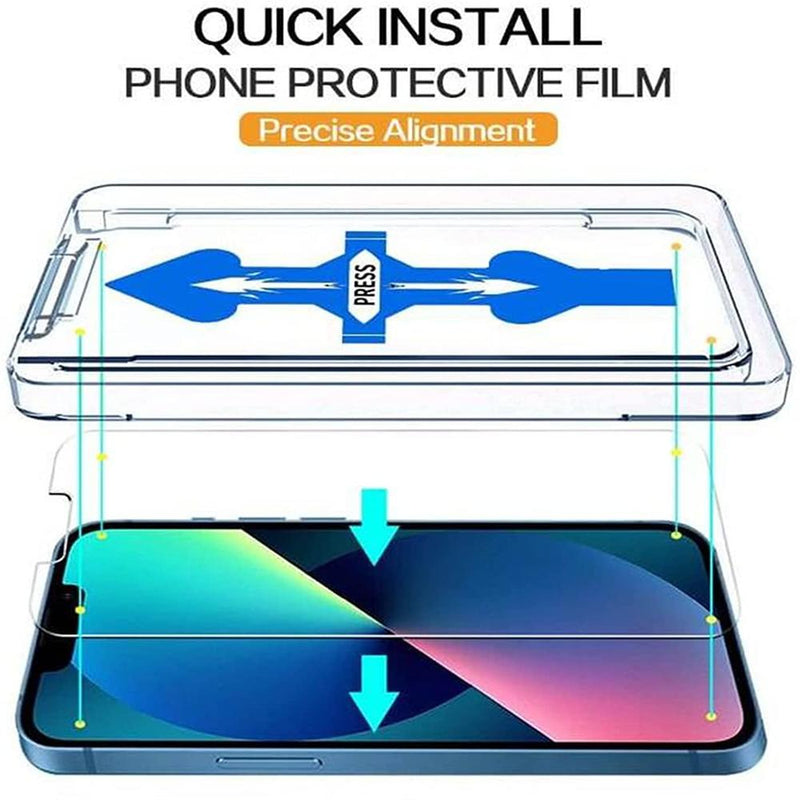 Automatic Alignment Phone Protective Film Anti-Peeping Screen Protector Tempered Glass Film for iPhone 13 Pro Max 13 Mini