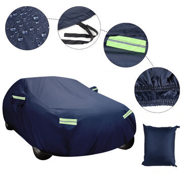 Three Box Car Universal Full Car Cover For Sedan