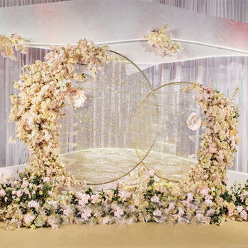 Metal Round Arch Stand Wedding Birthday Party Decorative Balloon Stand