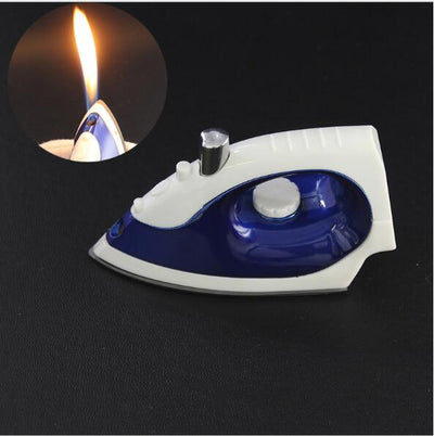 1pcs creative fashion mini metal lighter butane gas inflatable cigarettes tool Funny model smoking gift military