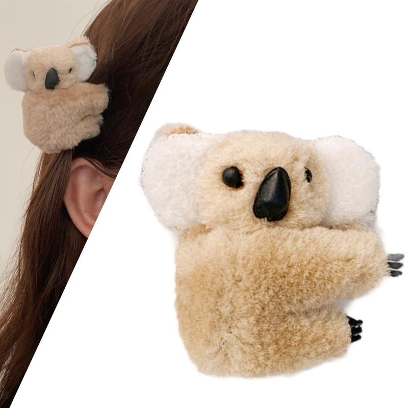 Koala Hair Clips Hairpin Barrette Stick Accessories for Womens Girls