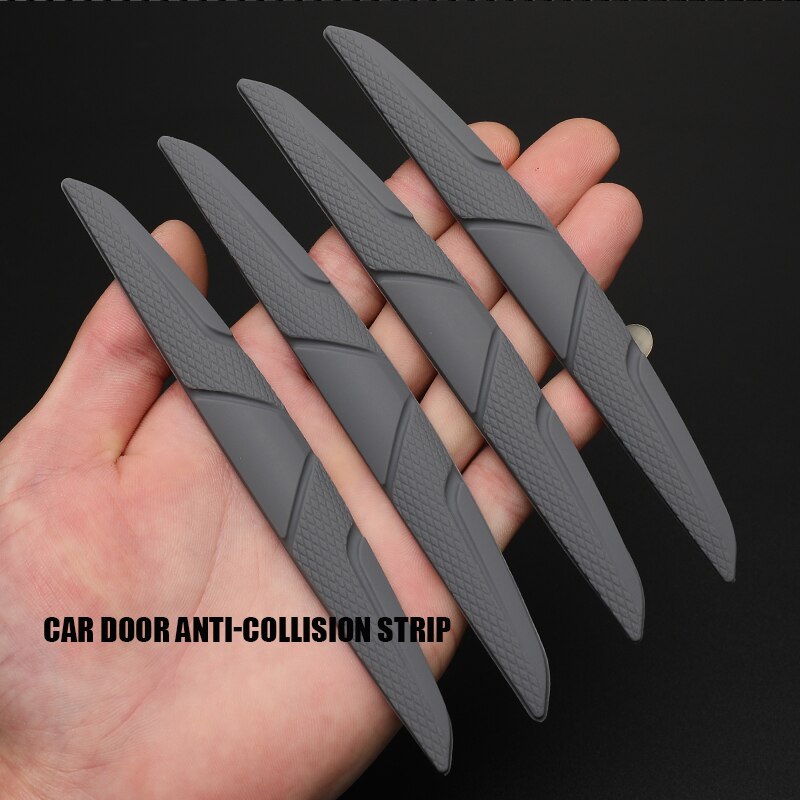 6pcs Silica gel Auto Car Door Guard Edge Corner Protector Guards Buffer Trim Molding Protection Strip Scratch Crash Bar