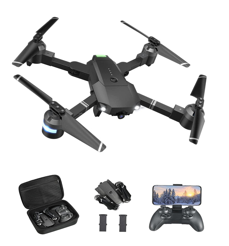 5G Compact Drone Quadcopter 4K UHD (Pro Kit with 3x Batteries)