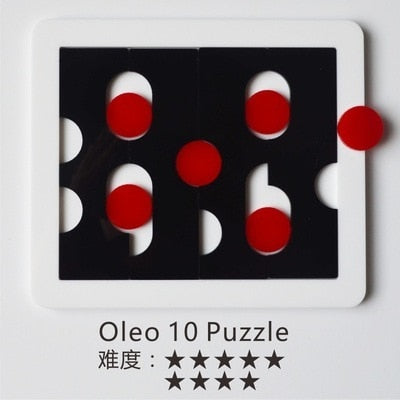 Jigsaw Puzzle 29 Blank Plastic Hard Complex las logic IQ Mind Brain Teaser Shapes games Puzzle Toy For Adults Kids children