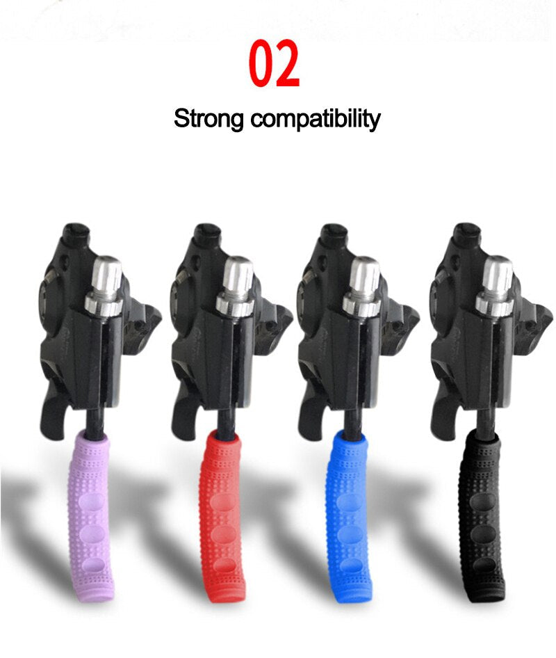 Bicycle Brake Handle Bar  Bike Brake Lever Cover Grips Mountain Road Cycling Bicycle Handle Bar Cover Brake Lever Silicone Protective Sleeve 2 pcs