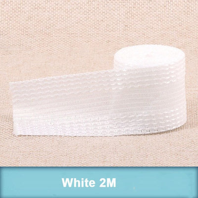 2/5M Pants Edge Shorten DIY Self-Adhesive Pants Mouth Paste Foot Presser Apparel Sewing Fabric for Suit Jeans Trousers Skirts