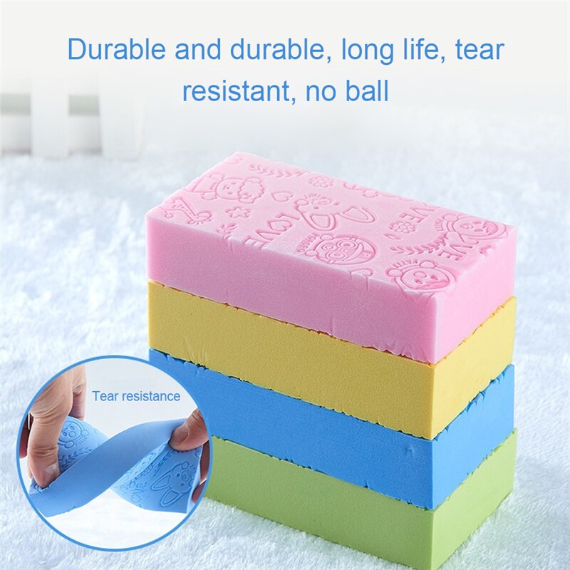 Magic Bath Sponge Dead Skin Removing Exfoliating Sponge Body Massage Cleaning Shower Brush for Kids Adult Bathroom Washing Tools