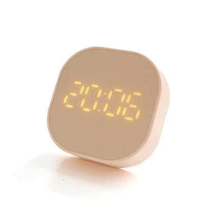 Digital Alarm Clock Timers Manual Countdown Mini Square Silen Bedside Mechanical Cooking Timer Alarm Counter  Wall Clock