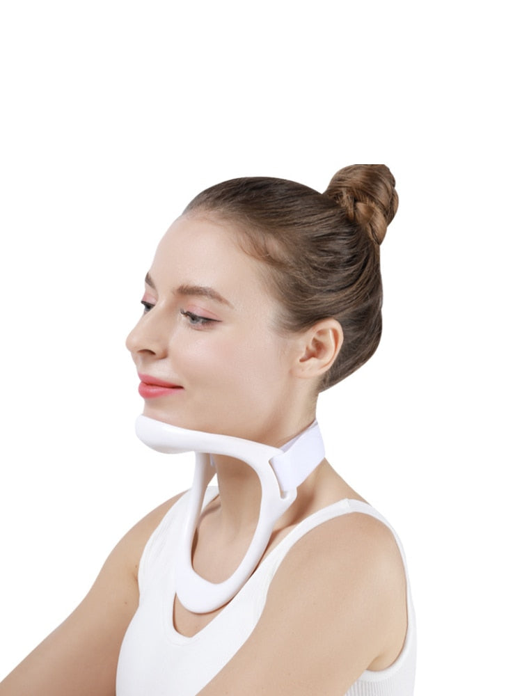 Neck brace support posture Improve pain caused by bowing your head health care Girth adjustable Correct effectively stretcher