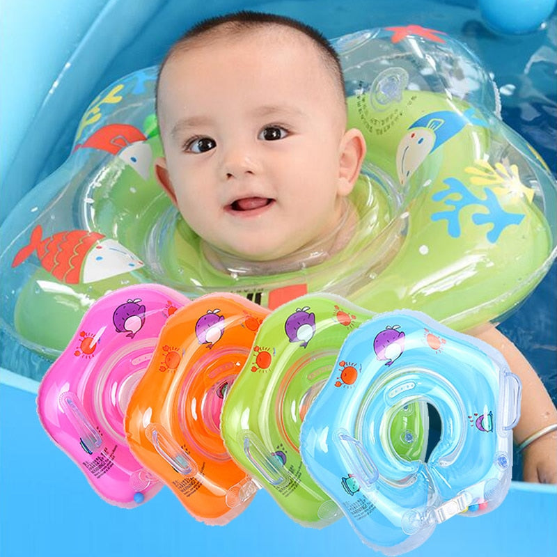 Baby Swimming Neck Ring Tube Safety Infant Float Circle