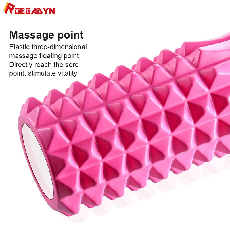 Yoga Column Sport Gym Foam Roller Pilates Workout Exercise Back Muscle Massage Roller Yoga Block Home Fitness Equipment