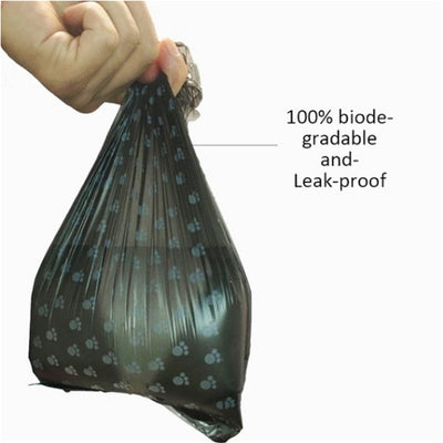 Pet Poop Bags Pet Waste Garbage Bags Biodegradable Outdoor Carrier Holder Dispenser Clean Pick up Tools Pet Accessories