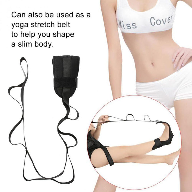 148/114cm Leg Ankle Brace Support Training Stretching Belt Stroke Hemiplegia Rehabilitation Strap Correction Braces Yoga Belt