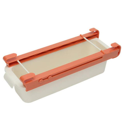 Adjustable Plastic Pull-out Drawers Refrigerator Storage Drawer Basket Refrigerator Fresh Spacer Layer Storage Rack Household