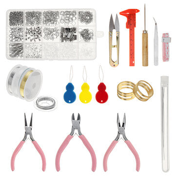 1072Pcs DIY Handmade Jewelry Making Kit