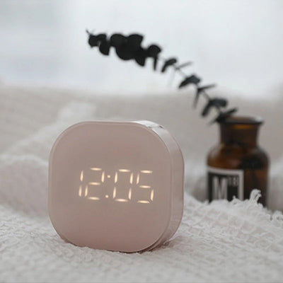 Digital Alarm Clock Timers Manual Countdown Mini Square Silen Bedside Mechanical Cooking Timer Alarm Counter  Wall Clock