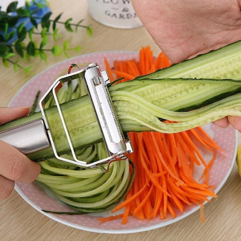 High Quality Stainless Steel Potato Cucumber Carrot Grater Julienne Peeler Vegetables Fruit Peeler Vegetable Slicer