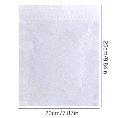 【Filter bag】50Pcs Food Grade Tea Bag non-woven drawstring filter bag used to make tea soup seasoning bag filter Kitchen Supplies