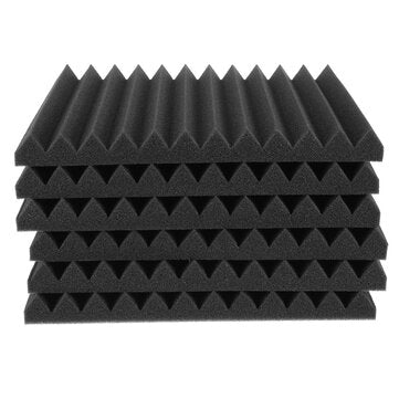 Acoustic Foam Wedge Studio Soundproofing Wall Panels Tiles