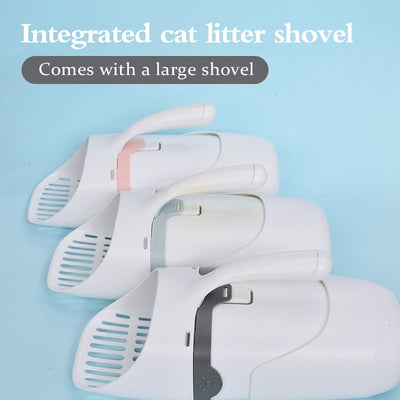 2in1 Portable Cat Litter Shovel Pet Litter Sifter Hollow Neater Scoop Dog Sand Cleaning Cats Litter Pet Neater Scooper Cats Tray