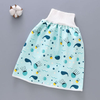 Comfy Children& Adult Diaper Skirt Shorts Childrens Diaper Skirt Shorts Waterproof Absorbent Cloth Reusable Diapers Pants