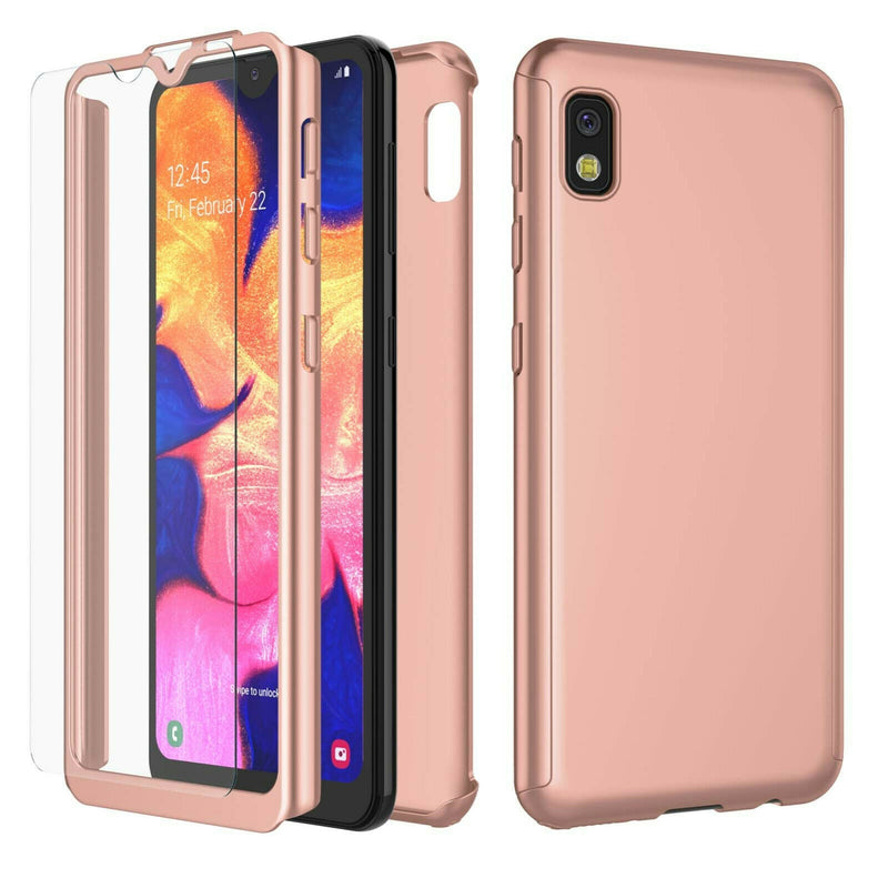 For Samsung Galaxy A10e A20 A20S A30 A50 360° Shockproof Case Hybrid Cover