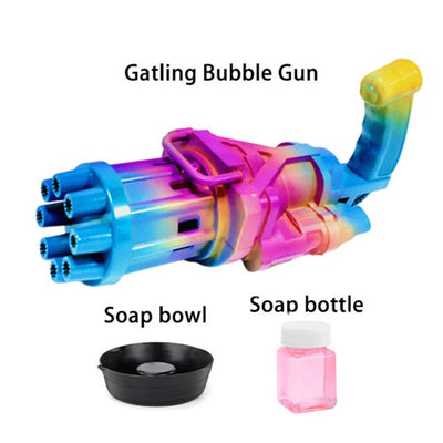 Cool Bubble Machine Girls &Boys Automatic Bubble Toy Birthday Gift Huge Amount Bubble Maker