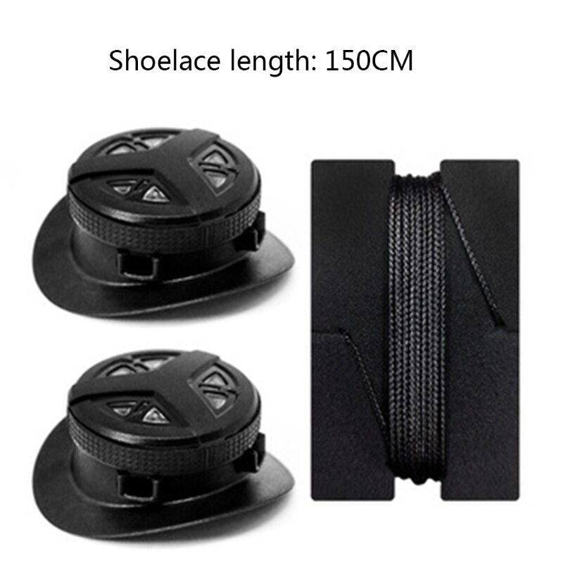 Automatic Lacing Device Rotating Shoelaces Artifact Revolving Buckle Tool Tight-loose Buckle Fast Rotate Button 2022 New