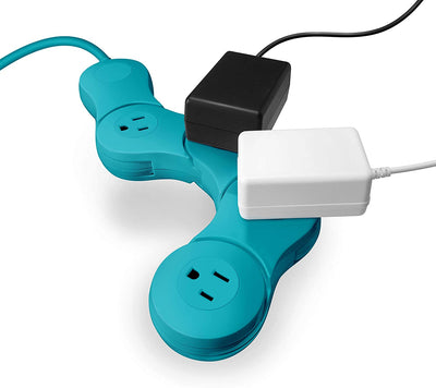 Quirky Pivot Power 2.0 Junior -Flexible and Bendable 4 Outlet