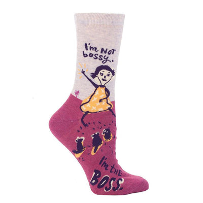 BlueQ Women's Crew Socks