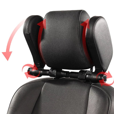 Car Neck Headrest Pillow Cushion Seat Support Head Restraint Seat Pillow Headrest Neck Travel Sleeping Cushion For Kids Adults