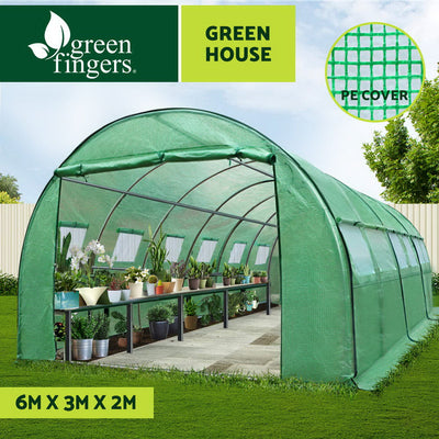 Greenhouse Tunnel Garden Green House Storage Walk in Shed Plant