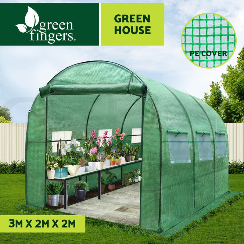 Greenhouse Tunnel Garden Green House Storage Walk in Shed Plant