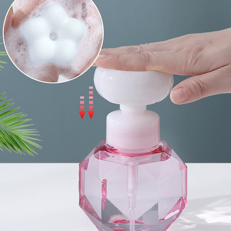 Flower Shape Foam Liquid Soap Dispenser