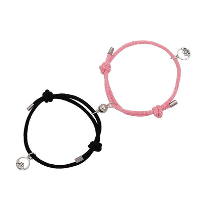 Matching Magnetic Love Couple Bracelet