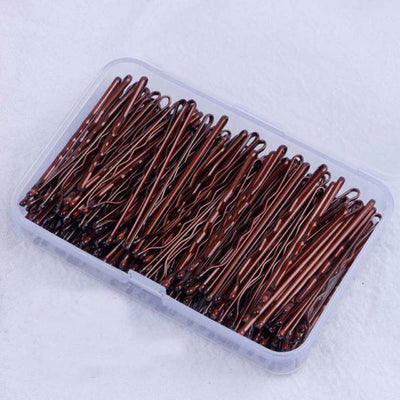 150Pcs/Box Metal Hair Clips for Wedding Women Hairpins Barrette Curly Wavy Grips Hairstyle Bobby Pins Hair Styling Accessories