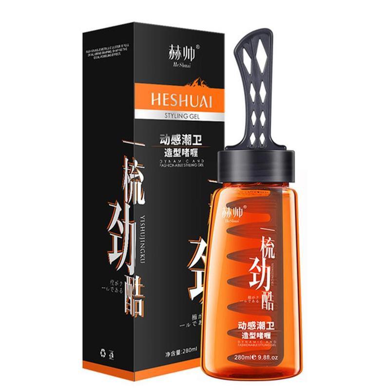 280ml Hair styling Gel Cream Cool Styling Men&