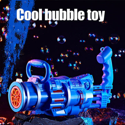 Electric Gatling Bubble Gun Toys Bubble Maker