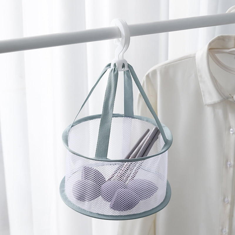 Drying Net Basket Mesh Pocket Hanging Drying Rack for Powder Puff Makeup Sponge Makeup Tool Beauty Brush Organizer