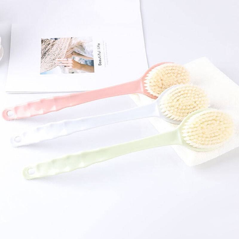 Long Handle Back Bath Brush Body Spa Body Maasage Shower Bath Brush Shower Scrubber Easy Clean