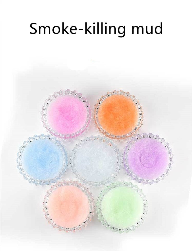 10PCS Smoke Removal Sand Remove Smoke Smell Indoor Smoke Extinguisher Artifact Ashtray Clean Air Clean Film Cleaner Smoke