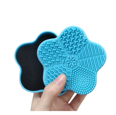 Makeup Brush Cleaner Silicone Make Up Washing Foundation Eyeshadow Brushes Scubbing Pad Beauty Kit Cleansing Tools