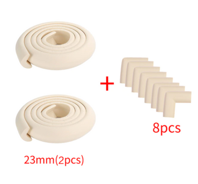 Baby Safety Proofing 4M+8pcs Edge Corner Guards Desk Table Corner Protector Children Protection Furniture Bumper Corner Cushion