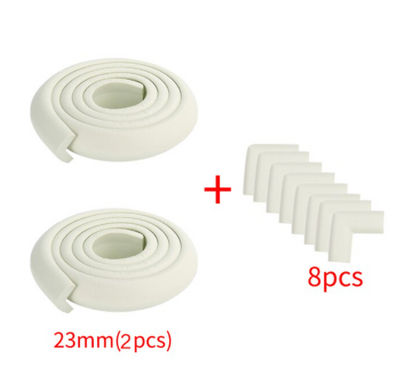 Baby Safety Proofing 4M+8pcs Edge Corner Guards Desk Table Corner Protector Children Protection Furniture Bumper Corner Cushion