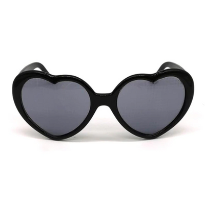 Love Heart Shaped Effects Glasses Watch The Lights Change to Heart Shape At Night Diffraction Glasses Women Fashion Sunglasses